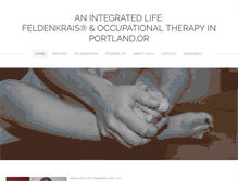 Tablet Screenshot of anintegratedlife.org